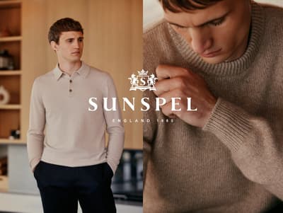 Sunspel แบรนด์ดังจากอังกฤษเปิดป๊อปอัพสโตร์ชั่วคราวที่ Hankyu Men's Osaka