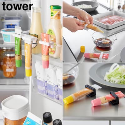 Yamazaki Jitsugyo推出全新居家收納產品，包括調味醬料軟管架和VR收納架