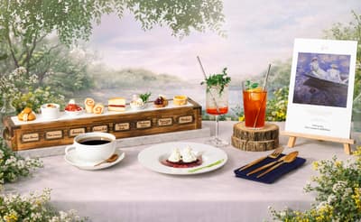 東京 mesm 酒店與國立西洋美術館合作推出下午茶展覽第 16 章「划船 – 波光粼粼的水面」