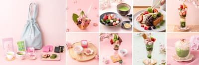 祇園辻利於官方網路商店推出「賞花特輯」，店面亦有春季甜點