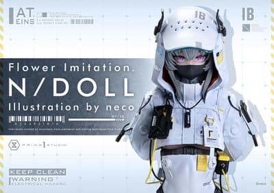 "N/DOLL" Karya Ilustrator neco Menjadi Patung Skala 1/2 dari Prime 1 Studio
