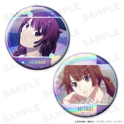 《物語系列》全息鐳射徽章、壓克力鑰匙圈、異形貼紙現已在CharaON!開放訂購！