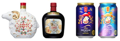三得利推出羊年生肖系列：包含 Royal、Old 威士忌以及 The Premium Malt's 啤酒