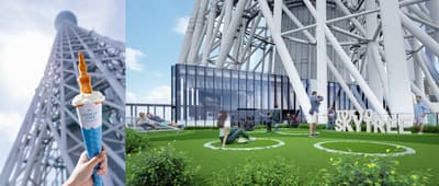 LOOK UP CAFE TOKYO SKYTREE 将于 2026 年 5 月 22 日开业 — 东京晴空塔全新的屋顶露台咖啡厅