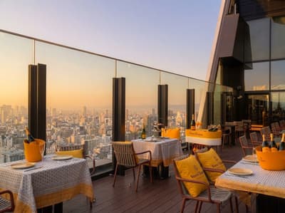 โรงแรมเซ็นทาราแกรนด์โอซาก้า เปิดตัวประสบการณ์รูฟท็อปสุดพิเศษจาก Veuve Clicquot ณ บาร์บนชั้นดาดฟ้าที่สูงที่สุดในเมือง