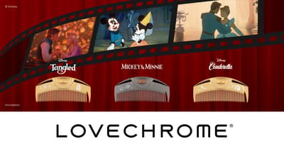 LOVECHROME, 10월 28일 디즈니 애니메이션 한정판 빗 3종 출시
