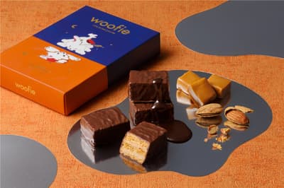woofie lanza el Millefeuille limitado con crema de caramelo y almendras en イイトルミネ新宿 el 9 de octubre