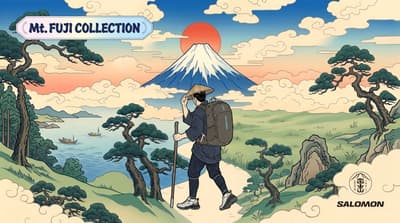 Salomon Launches Japan-Limited Mt. FUJI COLLECTION Inspired by Mount Fuji