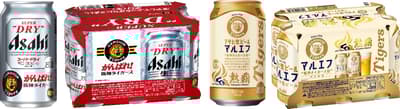 Asahi Super Dry and Asahi Draft Beer Launch Hanshin Tigers Design Cans on April 28 in Limited Quantities