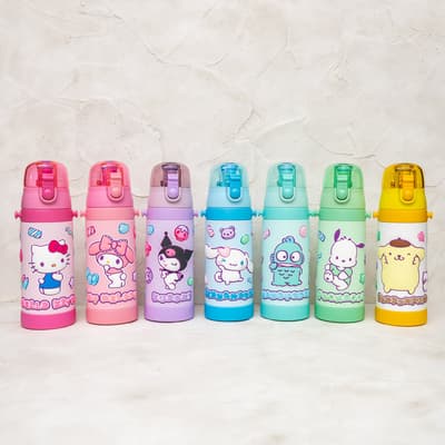 Skater推出Sanrio卡通人物「棉花糖」系列3D裝飾一按即開直飲水壺