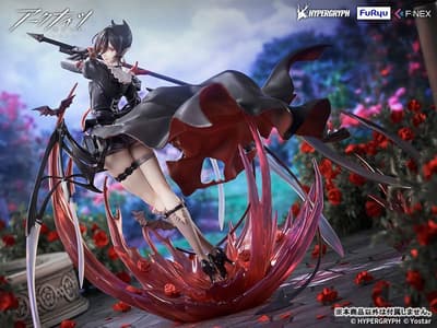 La figura a escala 1/7 de Entelechia de Arknights en su versión de Fase de Promoción 2, ya disponible para reserva en Amiami