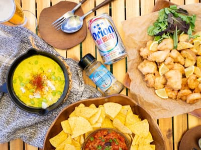 Orion 啤酒攜手 OUTDOORSPICE Horinishi，推出全新毛豆風味香料