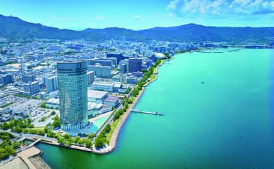 琵琶湖大津王子大饭店推出与近江铁道合作的夏季限定主题客房
