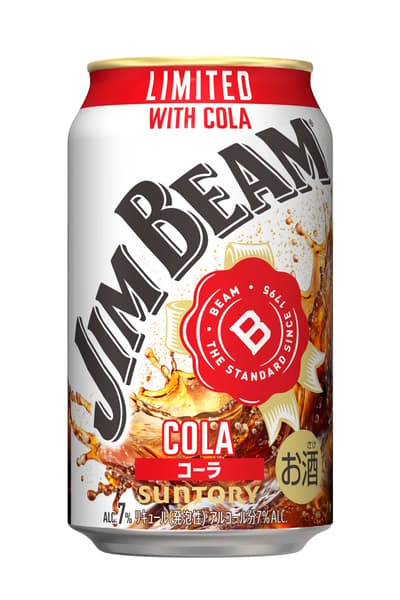 Jim Beam <可樂> 罐裝飲品全國限時上市