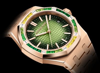 Audemars Piguet presenta nuevos modelos Royal Oak Automáticos engastados con gemas en octubre de 2026