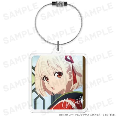 《Lycoris Recoil 莉可麗絲》壓克力鑰匙圈現已於 charaON! 開放預購！