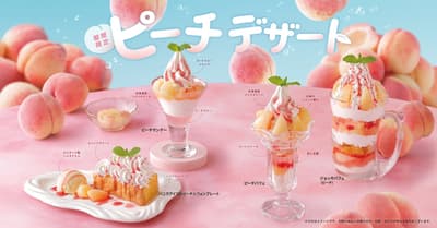 Bikkuri Donkey's 4 Limited-Time Peach Desserts Return Starting June 10
