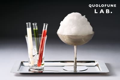 Kurofune's QUOLOFUNE LAB. at Daimaru Shinsaibashi Introduces Limited-Time "Experimental Shaved Ice"