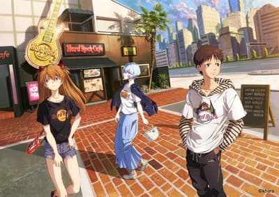 Hard Rock Cafe × Evangelion Collaboration Goods Go on Sale from November 3