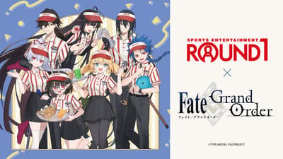 ROUND1 ร่วมกับ Fate/Grand Order จัดแคมเปญคอลลาบอเรชัน ตั้งแต่วันที่ 13 ตุลาคม ถึง 11 มกราคม