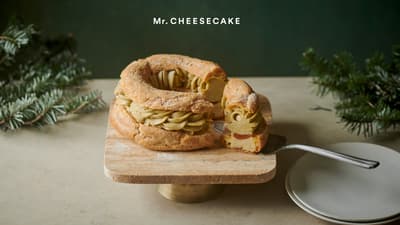 Mr. CHEESECAKE Holiday Collection Brings Limited-Quantity Paris-Brest Pistachio Apricot to Preorder from October 9