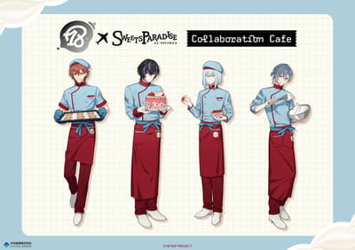 18TRIP × SWEETS PARADISE Collaboration Cafe Arrives With New Patissier-Themed Merchandise