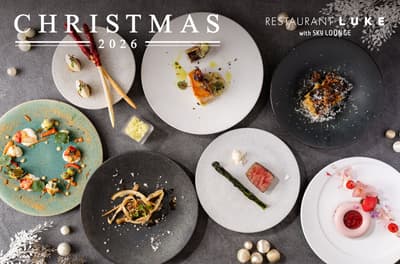 RESTAURANT LUKE with SKY LOUNGE di Tokyo Membuka Reservasi untuk Makan Malam Natal di Lantai 47 St. Luke's Garden