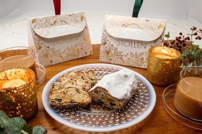 Quil Fait Bon Menghadirkan Kembali Stollen Setelah Enam Tahun dan Meluncurkan "Winter Baton" Khusus Online dalam Kotak Berbentuk Rumah