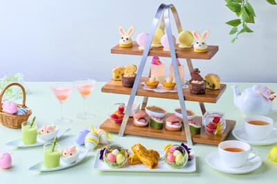 호텔 JAL 시티 후쿠오카 텐진, 개관 5주년 기념 이스터 가든 애프터눈 티 선보여