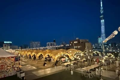 2026年5月27日起，浅草EKIMISE屋顶将开设祭典主题BBQ啤酒花园
