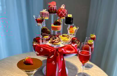 福冈东方酒店推出第四弹网红合作下午茶“Amour Rouge Afternoon Tea”