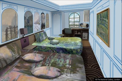 Sunshine City Prince Hotel Luncurkan Paket Kamar Konsep "Stay-in Museum" Claude Monet Mulai 1 November