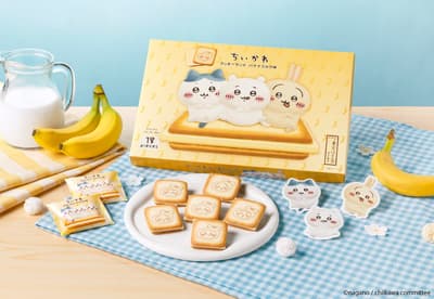 Chiikawa x Tokyo Banana 快閃店進駐名古屋車站，推出全新餅乾夾心與托特包組合