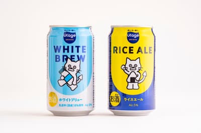 UTAGE BREWING與明治株式會社及尾西食品株式會社合作推出永續精釀啤酒WHITE BREW和RICE ALE