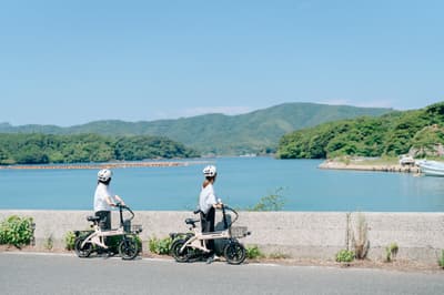 隱岐群島海士町推出 WANDERIDE AMA，以「免踩踏電動自行車」帶您遊島