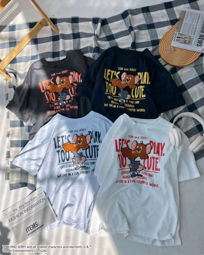 AS KNOW AS plus 推出湯姆與傑利聯名T恤