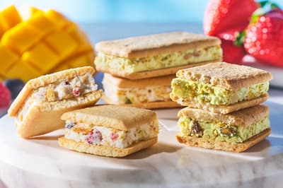 FRANCAIS 人气限定水果夹心饼干回归，4月24日起正式发售