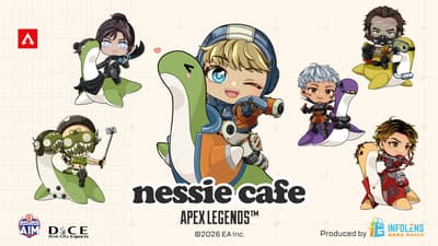 Nessie Cafe, the Apex Legends Collab Cafe, Expands to 4 Cities in 2026, Opening August 6
