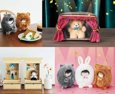 Felissimo推出三款成人粉絲文化新品：玩偶攜帶用舞台幕簾收納包、蓬鬆服裝、展示架