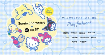 GLOBAL WORK和studio CLIP等10個Adastria人氣品牌與三麗鷗角色合作——第7波將於2月27日推出