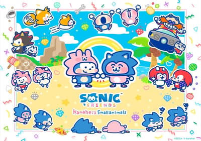 SONIC & FRIENDS Merayakan Hari Jadi ke-3 dengan Kolaborasi Kanahei’s Small animals dan Pop-Up Store di Shibuya MODI