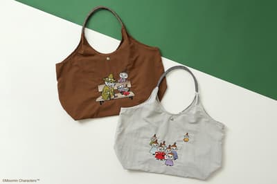กระเป๋าผ้าใบปักลายมูมินรุ่นใหม่จาก T-Two-O มาพร้อมลวดลาย Little My, Snufkin และ Mymble