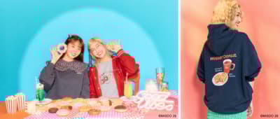 Mister Donut × LEPSIM 聯名商品將於 2026 年 1 月 9 日在 LEPSIM 門市和 Adastria 官方網路商店發售