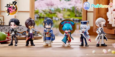 Touken Ranbu ONLINE Characters Join the Premium PalVerse+ Figure Series