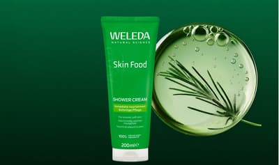 Weleda lanza Skin Food Shower Cream, un rico gel de ducha hidratante