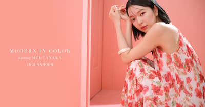 LAGUNAMOON发布由模特田中芽衣演绎的夏季6款造型