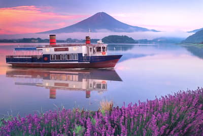 New Ferry Route "Oishi Park Line" Connects Kawaguchiko's Funatsu Pier and Oishi Park Starting July 17, 2026