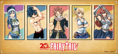 Artículos por el 20° aniversario de Fairy Tail, ya están abiertas las reservas de la primera oleada