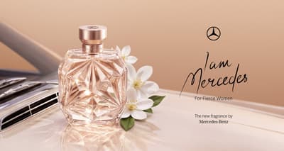 Mercedes-Benz lanza la nueva fragancia femenina "I AM MERCEDES Eau de Parfum" el 7 de octubre