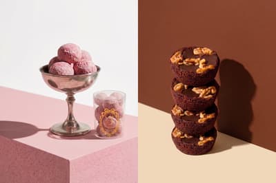 La pastelería Yu Sasage en Setagaya lanza un brownie de proteína de soja y un Boule de Neige con la marca de bienestar corporal ULTORA